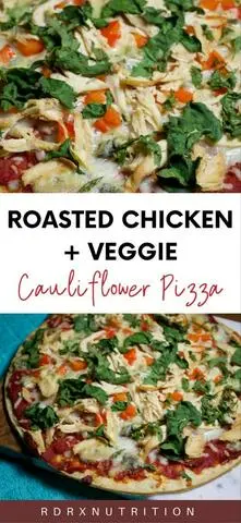 Hình ảnh Grilled Chicken & veggies pizza