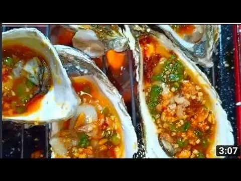 Hình ảnh hàu sữa nướng muối ớt