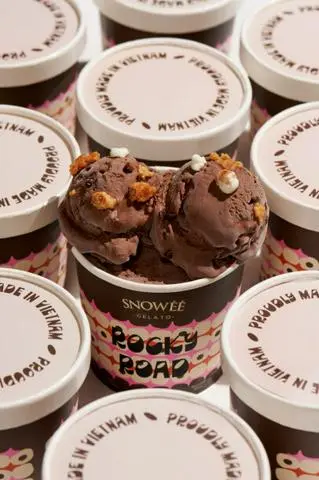 Hình ảnh Kem Rocky Road