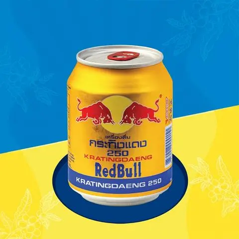 Hình ảnh Nước tăng lực - Redbull (Bò cụng Thái)