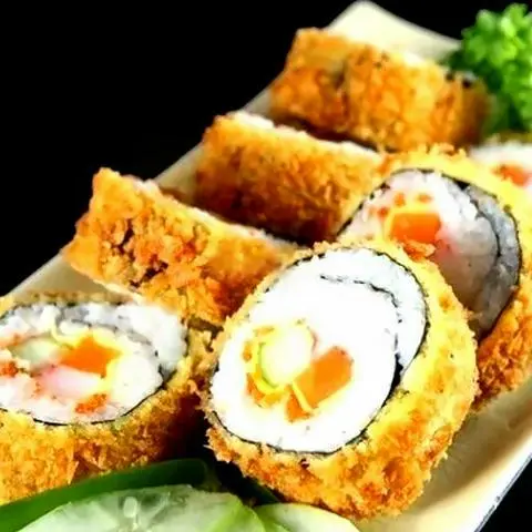 Hình ảnh Kimbap gà chiên xù