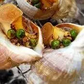 Hình ảnh ốc bulot nướng tiêu xanh