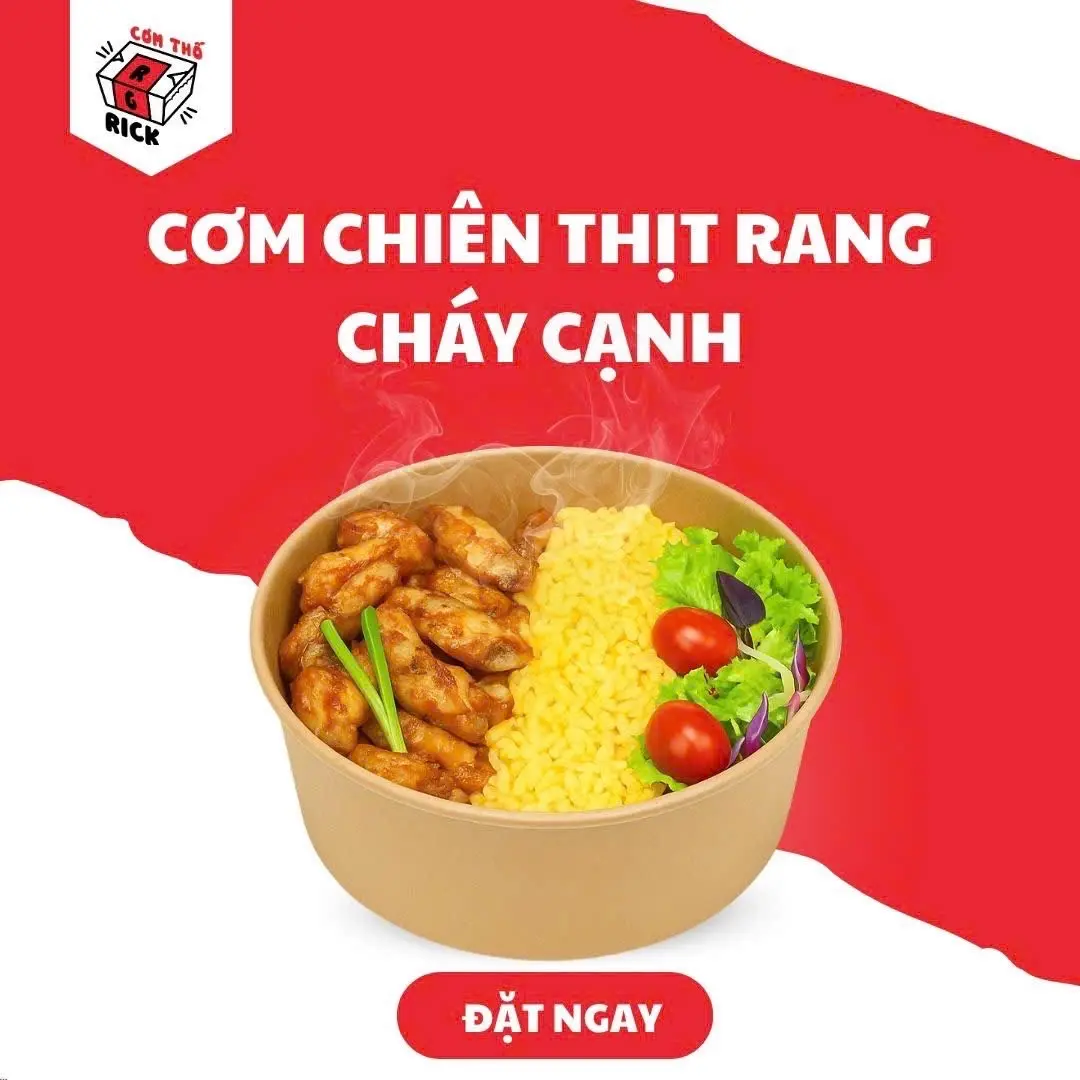 Hình ảnh Cơm Chiên Thịt Rang Cháy Cạnh