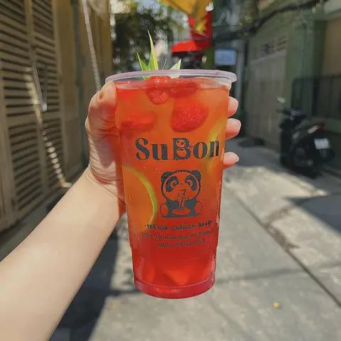 Hình ảnh Trà Dâu Tây
