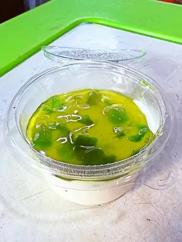 Hình ảnh Panna Cotta Dưa Lưới Xanh
