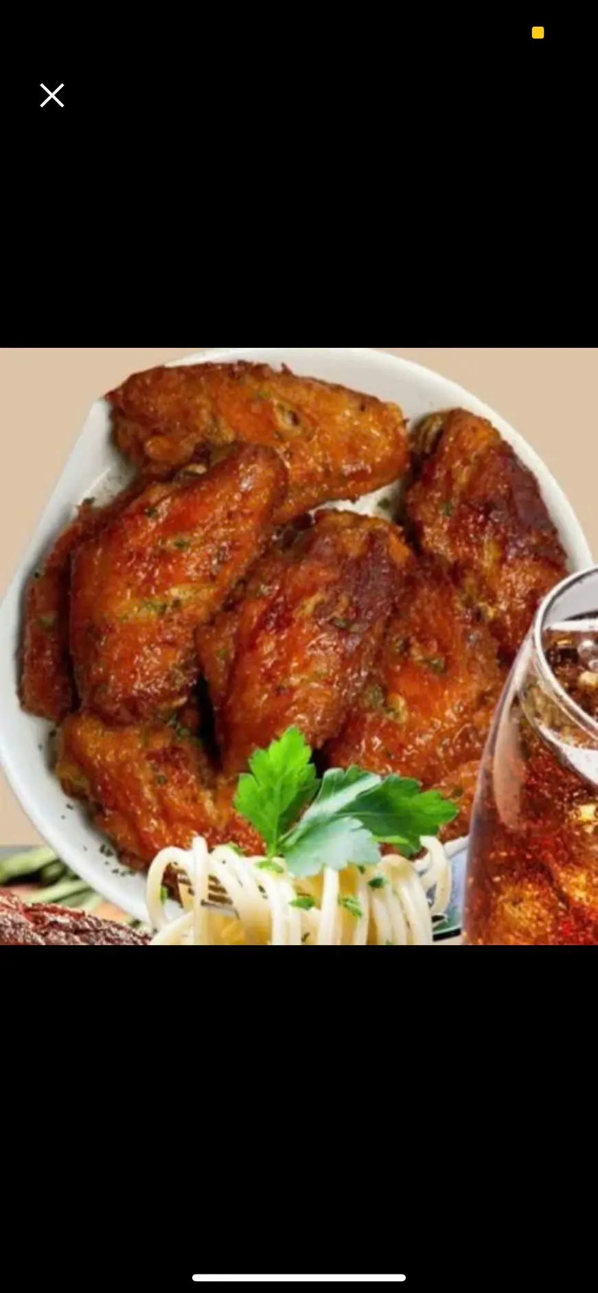 Hình ảnh CÁNH GÀ KHÚC GIỮA SỐT MẬT ONG