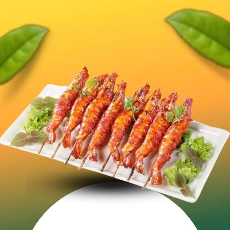 Hình ảnh tôm nướng (phần 5con)