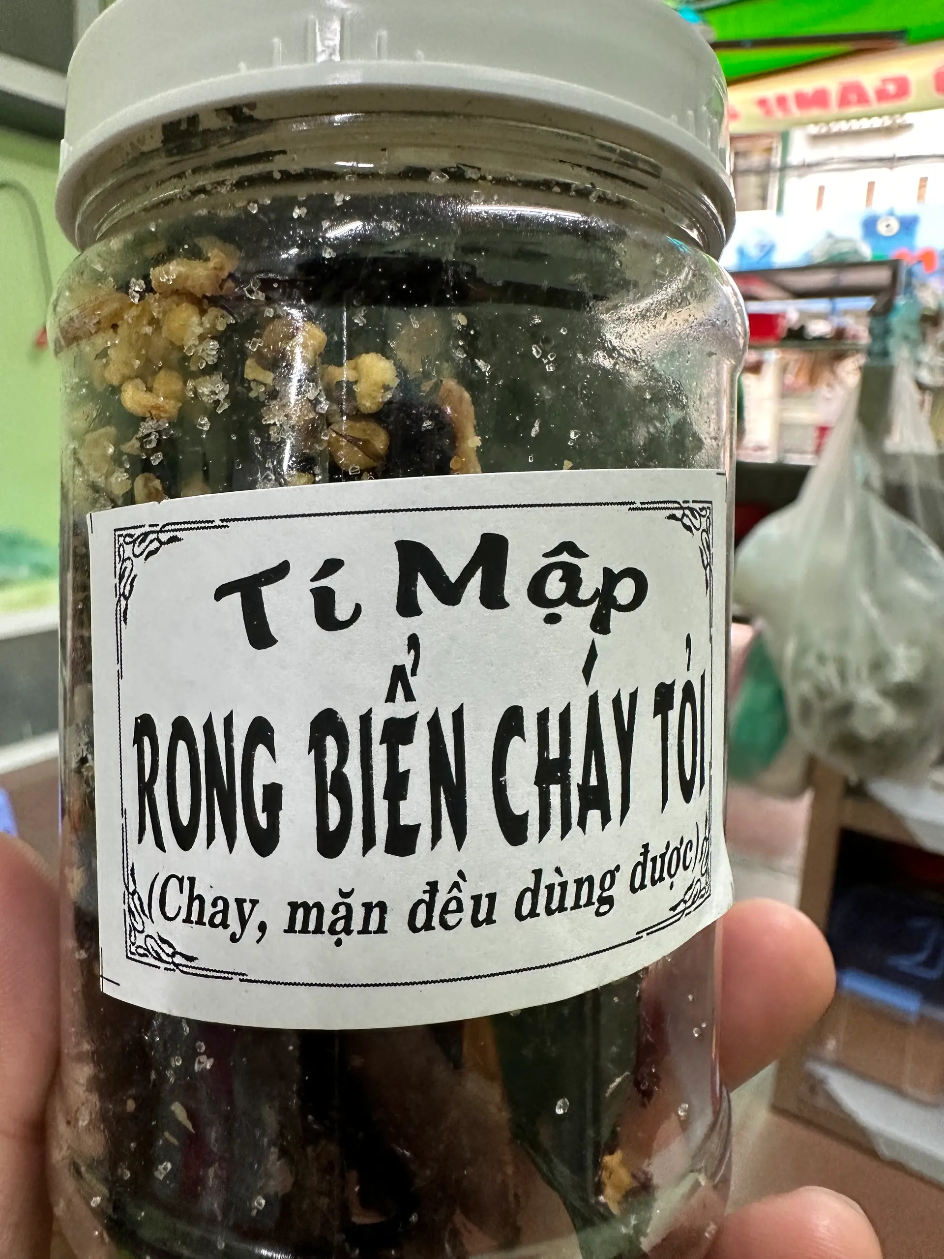 Hình ảnh Rong biển cháy tỏi