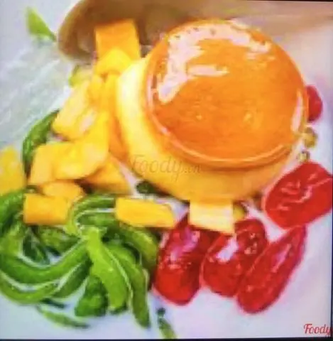 Hình ảnh Chè hạt đác flan cốt dừa