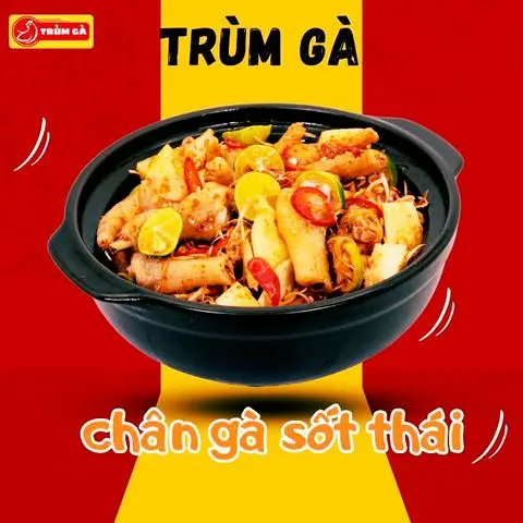 Hình ảnh Chân gà sốt Thái - phần