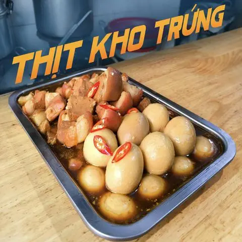 Hình ảnh Cơm thịt kho trứng