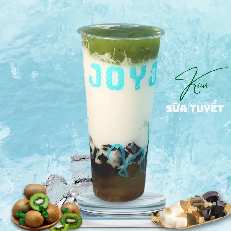 Hình ảnh Sữa đá tuyết Kiwi