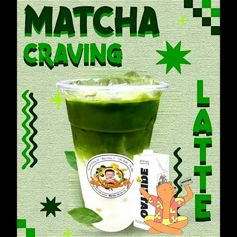 Hình ảnh Matcha Latte Sữa Hạt - size L