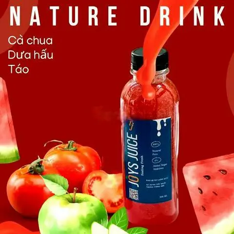 Hình ảnh Mix. Ép Cà chua - Dưa hấu - Táo