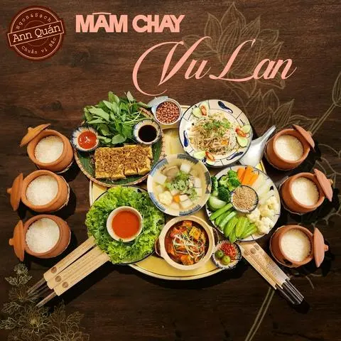 Hình ảnh Mâm chay Vu Lan