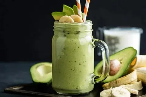 Hình ảnh  Sinh tố bơ chuối