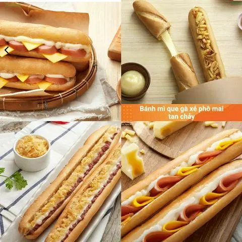 Hình ảnh Jambon phô mai