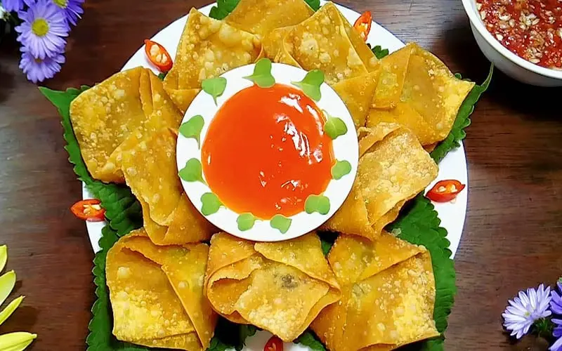 Hình ảnh Hoành Thánh Chiên Giòn -5 viên 