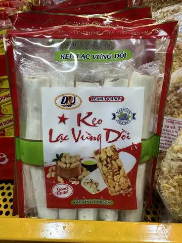 Hình ảnh kẹo lạc dồi 
