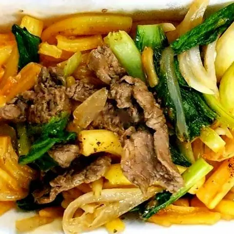 Hình ảnh Nui xào bò