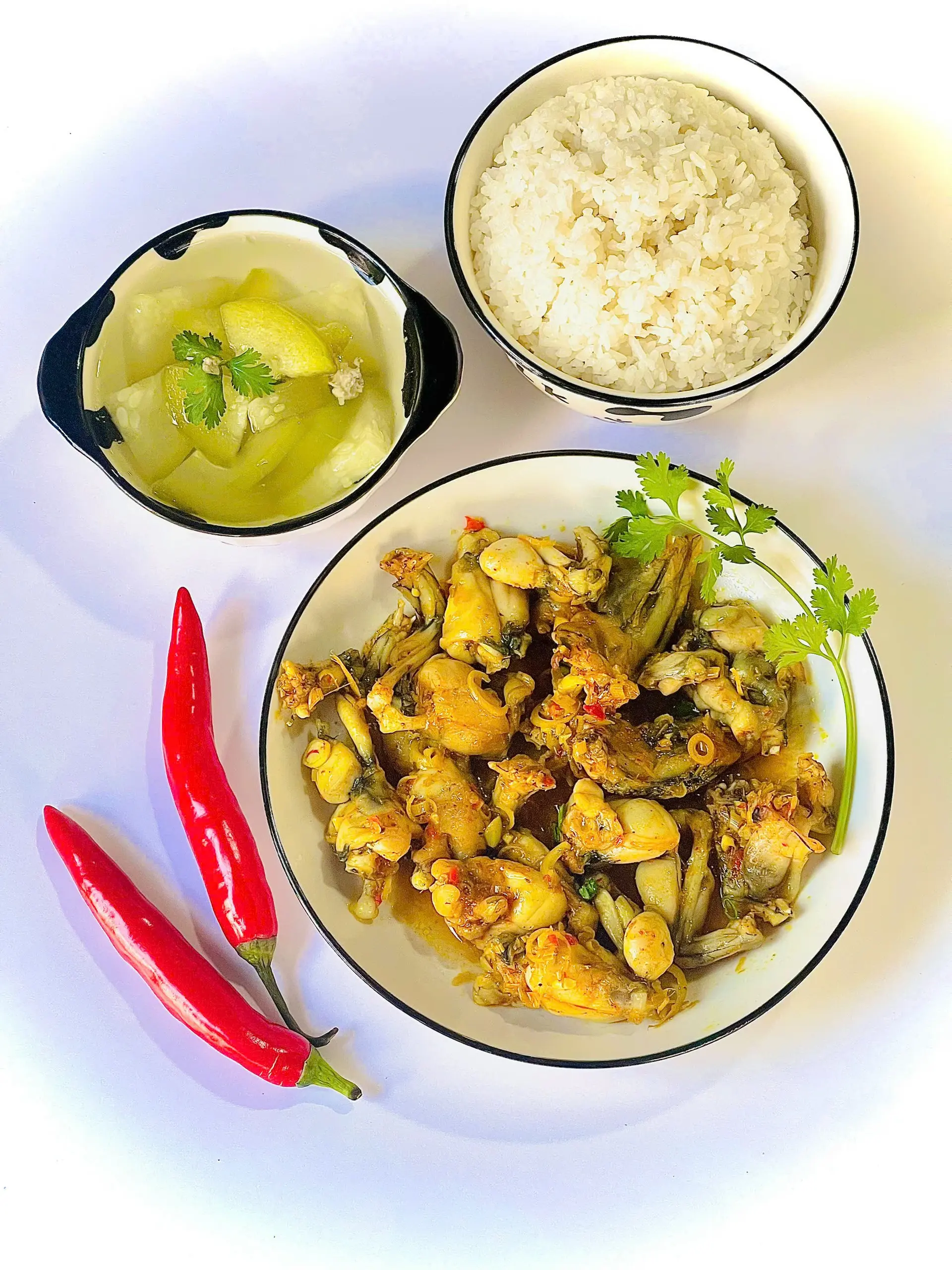 Hình ảnh Cơm Ếch Xào Lăn