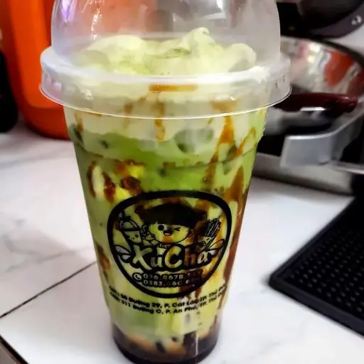 Hình ảnh Sữa Tươi TC Đường Đen Kem Matcha Size L