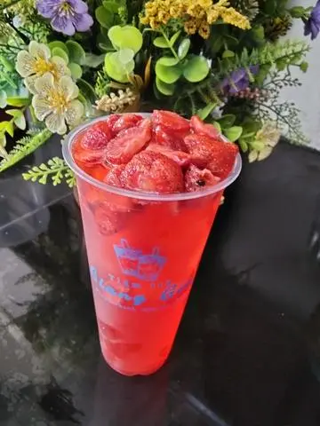 Hình ảnh Trà dâu ly700ml