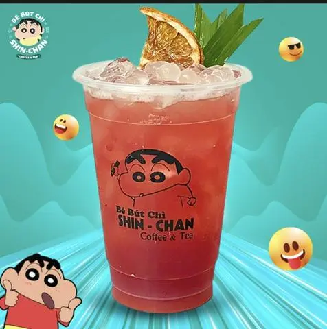 Hình ảnh Trà dâu cam đào