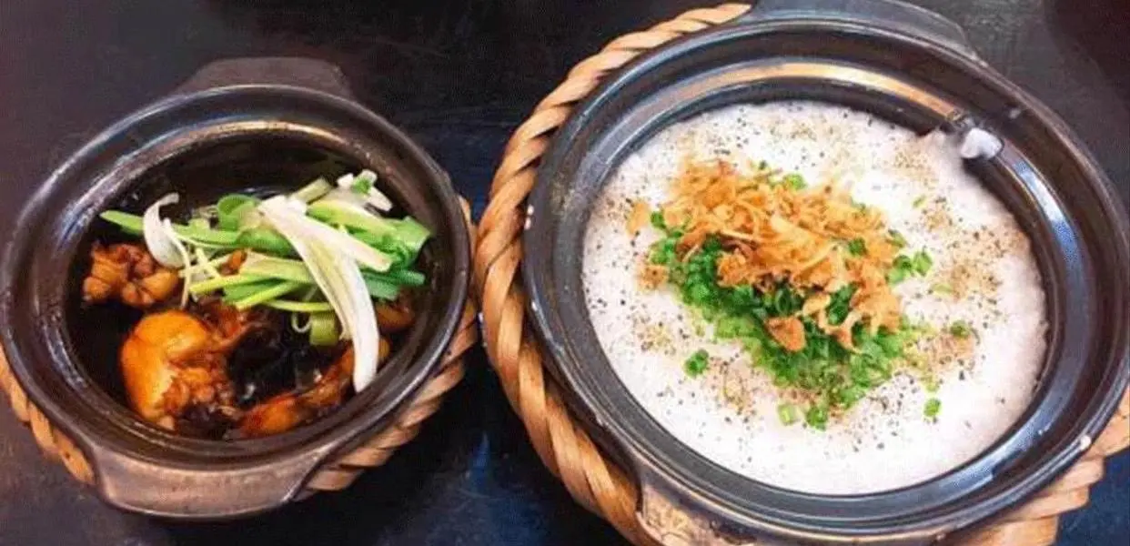 Hình ảnh Cháo ếch vị sả phần 2 con - không bột ngọt