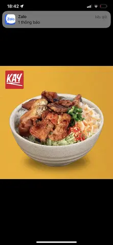 Hình ảnh Bún Thịt Nướng Chả Giò + Trà Bí Đao Hạt Chia