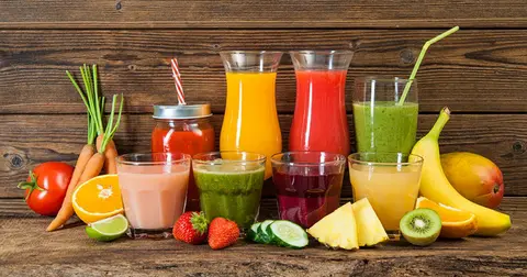 Hình ảnh Sinh tố trái cây tươi
