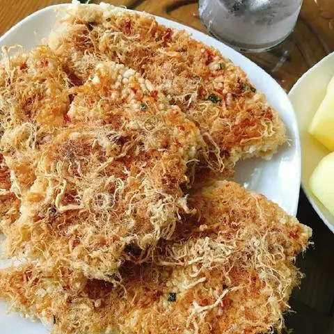 Hình ảnh Cơm cháy trà bông