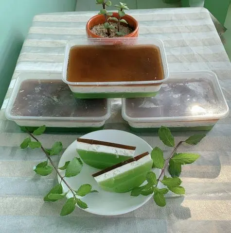 Hình ảnh Rau Câu Sợi Giòn 600g 