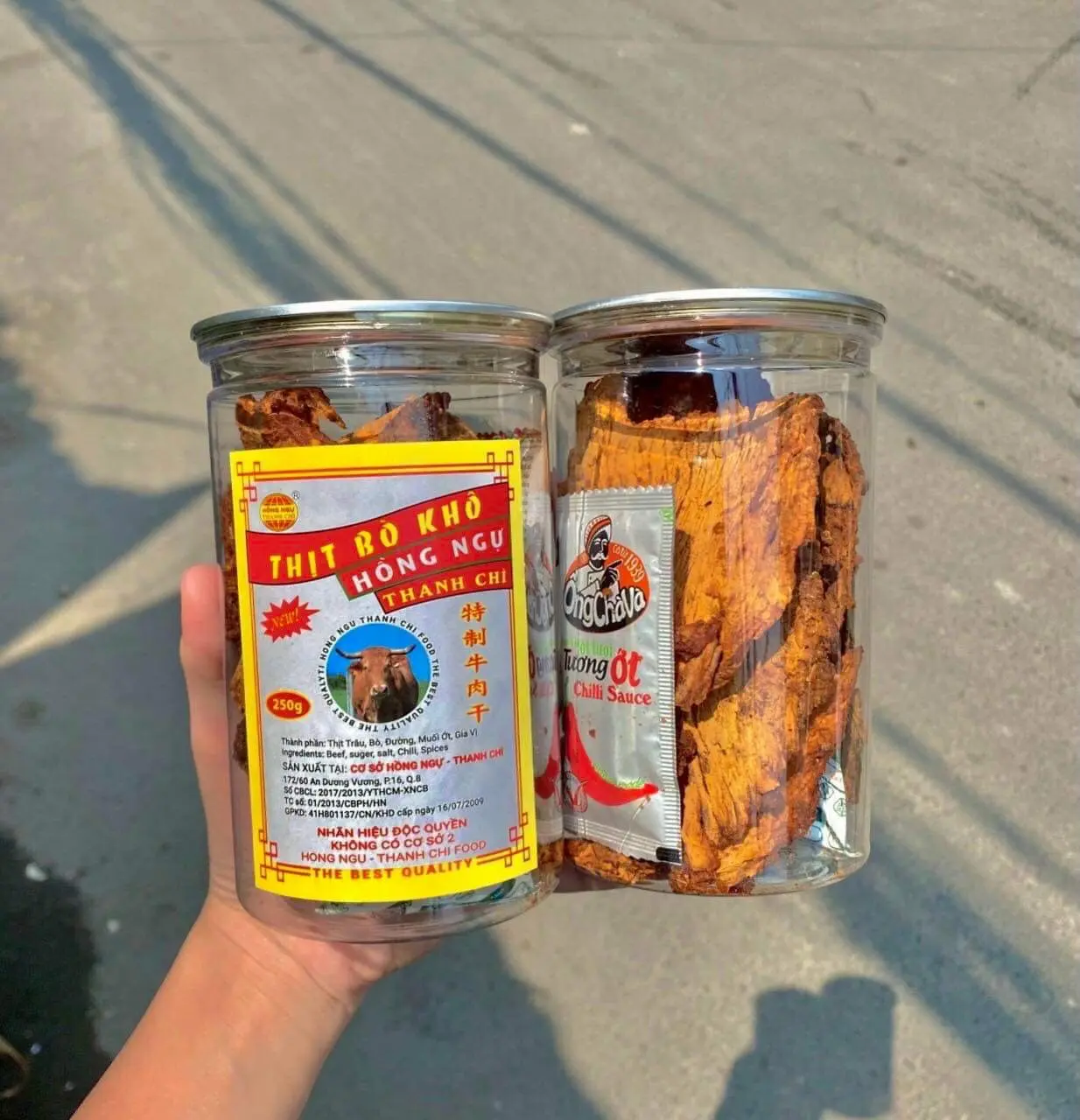 Hình ảnh Khô Bò Hồng Ngự  250gr