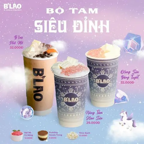 Hình ảnh Olong Sữa Bông Tuyết