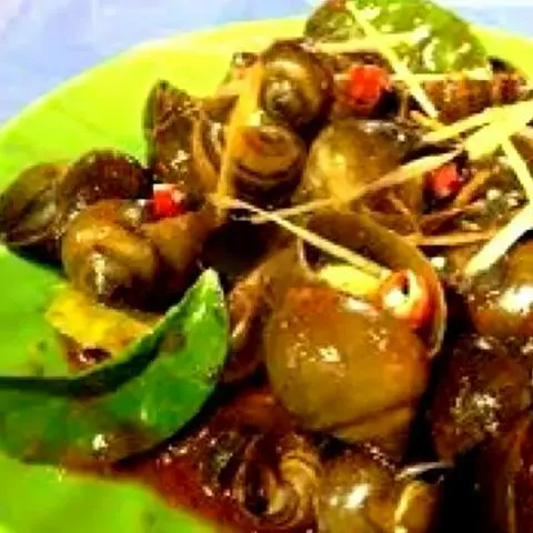 Hình ảnh Ốc bươu xào xate