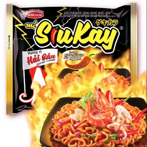 Hình ảnh Mì Sukay Hải sản Siêu Cay-1 Gói 