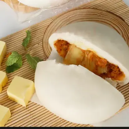 Hình ảnh bánh bao bò phô mai ( size lớn)