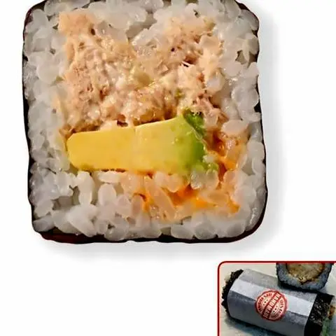 Hình ảnh Cá ngừ cay và bơ - spicy tuna avocado