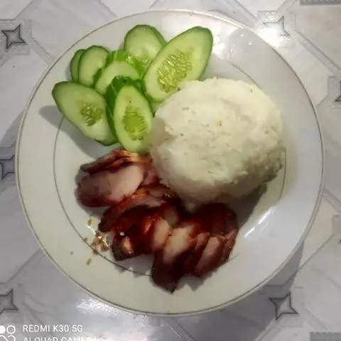 Hình ảnh cơm xá xíu
