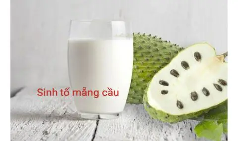 Hình ảnh sinh tố mẵng cầu