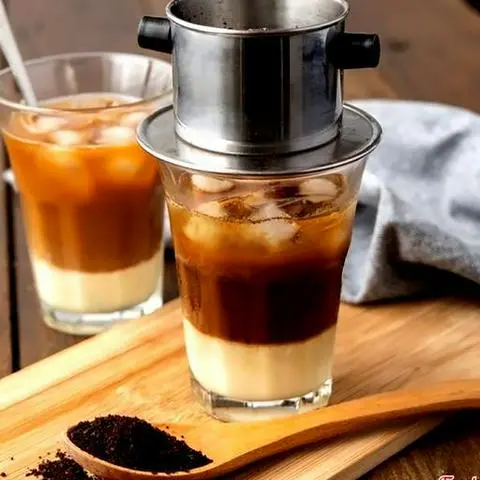 Hình ảnh Cafe sữa pha phin