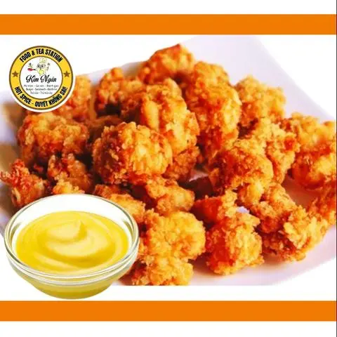 Hình ảnh Gà viên Sốt Mù Tạt Mật Ong Hàn Quốc