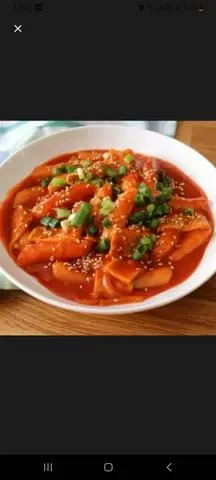 Hình ảnh Tokbokki Hàn Quốc Chuẩn Vị