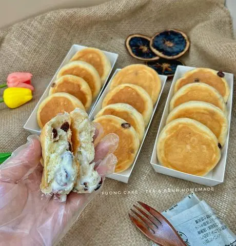 Hình ảnh Bánh mì việt quất phô mai