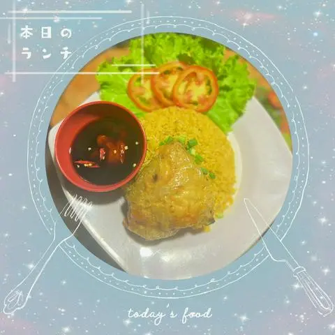 Hình ảnh Cơm Chiên Má Đùi Gà