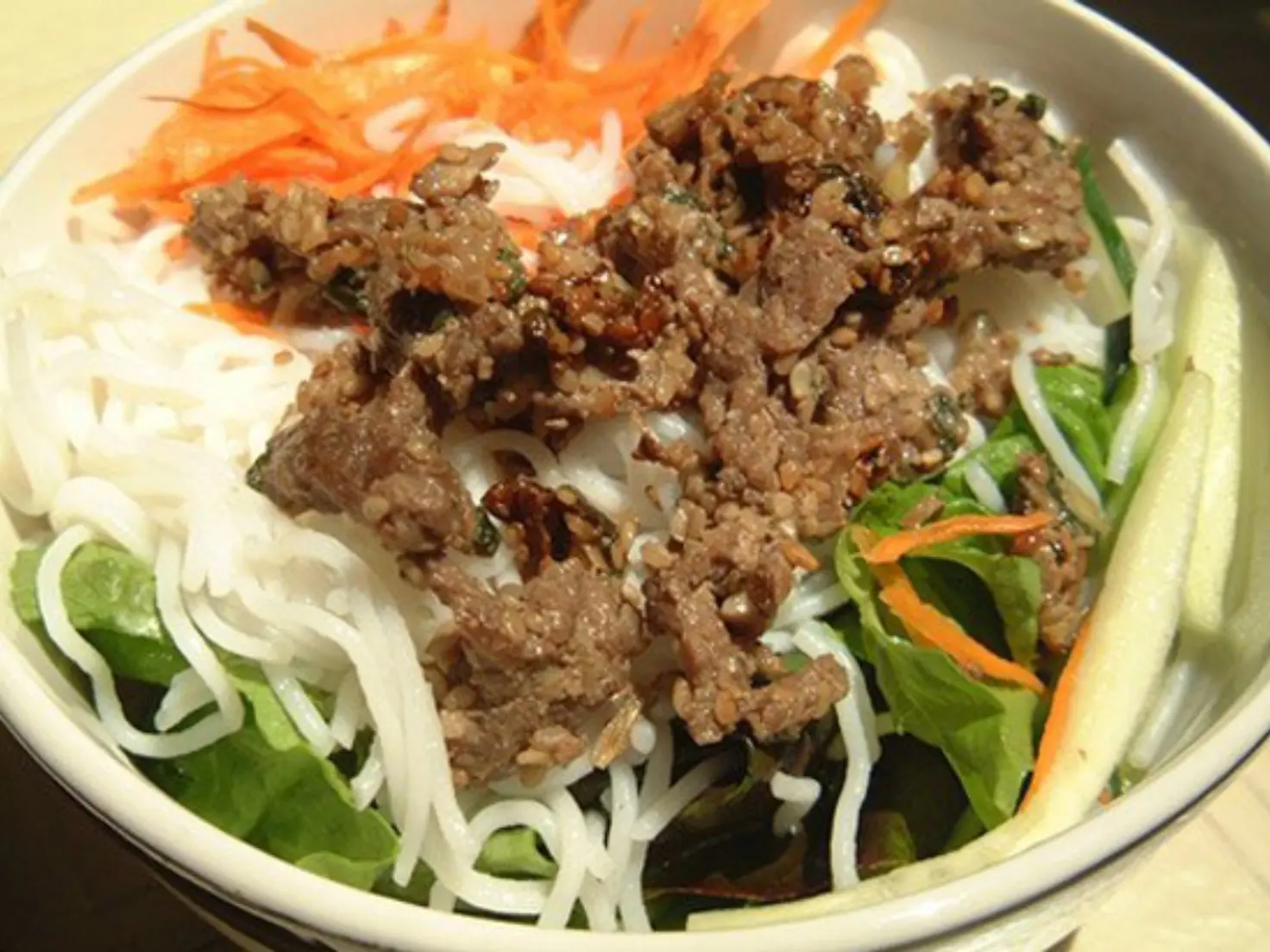 Hình ảnh BÚN THỊT BÒ XÀO