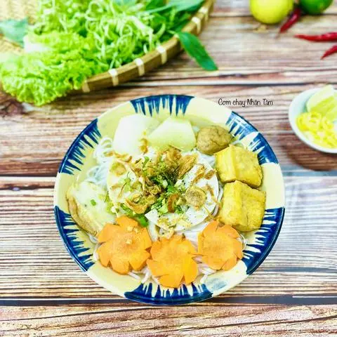 Hình ảnh Bún nước lèo thuần chay