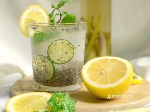 Hình ảnh Trà chanh hạt chia
