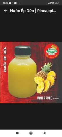 Hình ảnh Nước Ép Dứa | Pineapple Juice